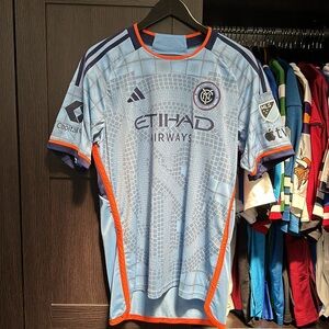 Jovan Mijatović New York City FC adidas 2024 24/7 Kit Authentic Jersey